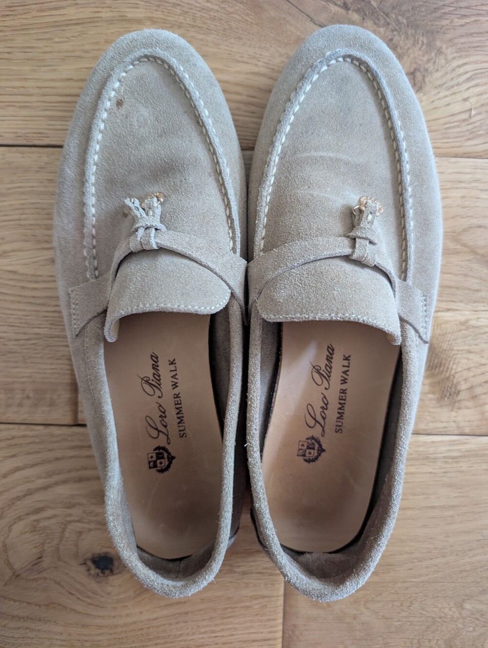 Loro Piana Summer Walk Suede Loafer - Size 38/8